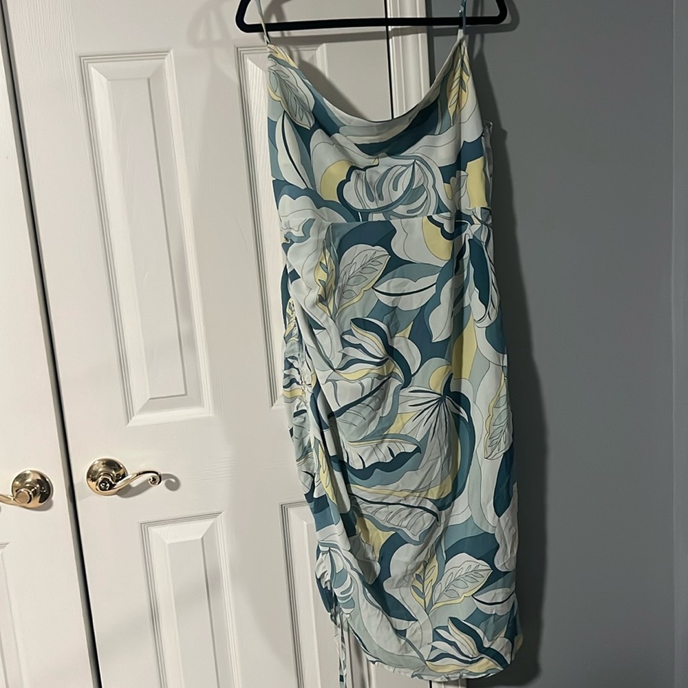 Forever 21 plus retro dress midi